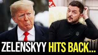 Zelenskyy HITS TRUMP BACK with Hilarious Troll [upl. by Randee572]