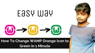 How to fix green wampserverHow to convert orange into green color [upl. by Zoltai]