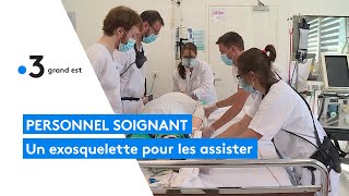 Un exosquelette pour assister les soignants dans leurs gestes médicaux [upl. by Noma968]