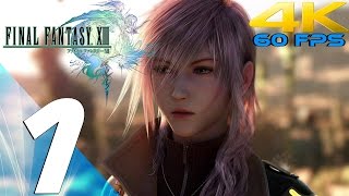 Final Fantasy XIII  Walkthrough Part 1  Prologue 4K 60FPS [upl. by Ysiad]