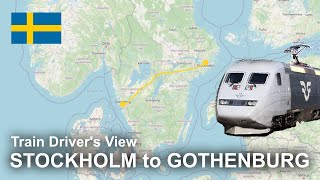 CABVIEW Stockholm to Gothenburg [upl. by Skippie]