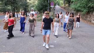 Night Fever  BeeGees Line Dance Uploaded August 102020 [upl. by Fauman]