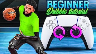 BEGINNER DRIBBLE TUTORIAL IN NBA 2K23 SEASON 8 WITH CONTROLLER CAM [upl. by Giralda766]