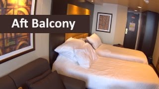 MSC Divina Cabin 13222 AFT BALCONY Detailed TOURWalkthrough [upl. by Waers414]