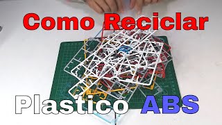 Como Reciclar Plastico ABS DIY [upl. by Waldon]