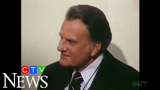 Archive 1979 interview with Billy Graham [upl. by Neelyar]