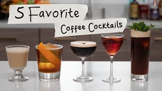 5 Favorite Coffee Liqour Cocktails [upl. by Audwen]