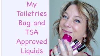 Toiletries Bag for Travel  Pack Liquids TSA Approved [upl. by Clarise]