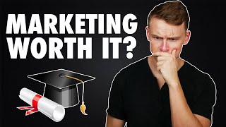 Is a MARKETING DEGREE worth it [upl. by Zul]