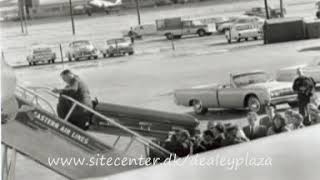 November 22 1963  From Parkland Memorial Hospital to Dallas Love Field Airport [upl. by Agueda937]