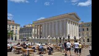 Nïmes 4K  La Rome française  Région Occitanie  France [upl. by Maryrose]