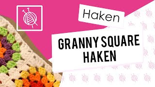 Granny square haken  Wolpleinnl [upl. by Tristis]