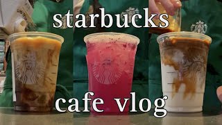 starbucks cafe vlog [upl. by Deming]