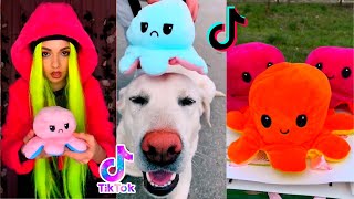 Reversible Octopus Review  Caracatita Reversibila Octopus Plushie TikTok Compilation [upl. by Kolodgie]