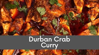 Durban Crab Curry  durbancrabcurry perimaskitchen [upl. by Fidel]