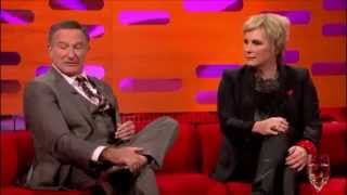 The Graham Norton Show S10E05 Robin Williams Elijah Wood Jennifer Saunders [upl. by Sabanrab443]