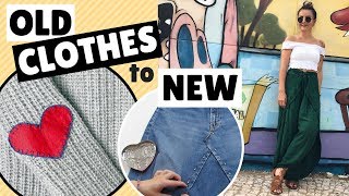 DIY Clothes Hacks  How to revamp your old Clothes [upl. by Dnomal533]