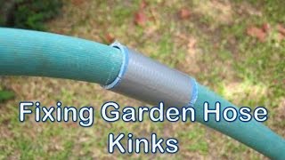 Garden Hose Kinks  How to Fix [upl. by Aierdna615]