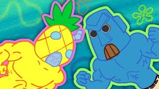 Spongebobs House Vs Squidwards House  AM64 [upl. by Sheffie65]