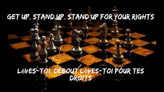 Bob Marley  Get Up Stand Up  Lyrics  English  French [upl. by Timofei]