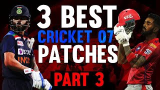 3 Best Patches of EA Sports Cricket 07 2020  EA Cricket 2021  PART 3  EA Cricket 07 Patches 2021 [upl. by Dyer]