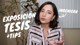 TIPS para LA TESIS Exposición  Tutorial [upl. by Heins]