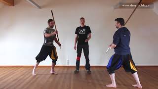 How To Fight With The Quarterstaff 1  Basic Attack [upl. by Hartzel]