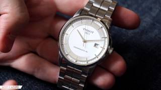 TISSOT POWERMATIC 80 LUXURY AUTOMATIC REVIEW [upl. by Elly]