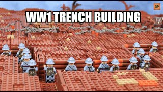 Lego WW1 trench building review  review 4 [upl. by Phillada582]