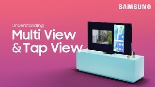 How to screen mirror your phone on your TV using Tap View and Multi View  Samsung US [upl. by Roybn982]