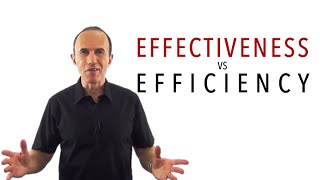 Effectiveness vs Efficiency [upl. by Altis]