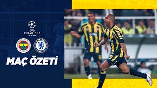 MAÇ ÖZETİ Fenerbahçe 21 Chelsea 200708 Şampiyonlar Ligi  Fenerbahçe SK [upl. by Erodoeht]