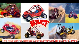 The History of Hondas Odyssey and Pilot ATVs 19771990 [upl. by Anividul]