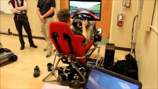 6DOF stewart platform motion simulator [upl. by Oona]