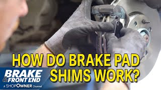 How Do Brake Pad Shims Work [upl. by Farwell]