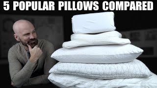 Comparing the 5 Most Requested Pillows Purple Harmony Coop Sleepgram Pillow Cube Angel Sleeper [upl. by Assiralc]