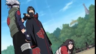 Kakashi Mighty Guy Asuma and Kurenai vs Itachi and Kisame Akatsuki  Full Fight [upl. by Breh]