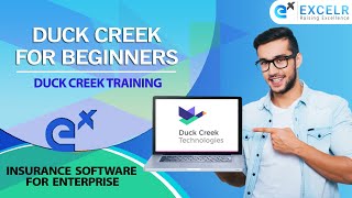 Duck Creek For Beginners  Insurance Software For Enterprise  Duck Creek Training  ExcelR [upl. by Luce]