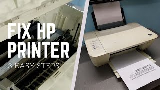 Fix HP Printer Blinking Lights Issue  3 Easy Steps [upl. by Amiaj]