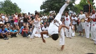 Halfdance halfcombat this is the beauty of the Brazilian capoeira [upl. by Harmon431]