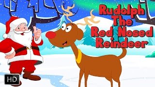 Rudolph The Red Nosed Reindeer Christmas Carols With Lyrics [upl. by Dnilasor179]