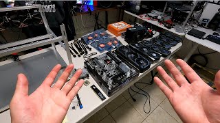 How To Build a RTX 3060 Ti Mining Rig POV [upl. by Aztilay839]